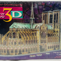 Puzz 3D Notre Dame Cathedral  - 1996 - Wrebbit - New