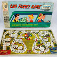 Car Travel Game - 1958 - Milton Bradley - Very Good Condition