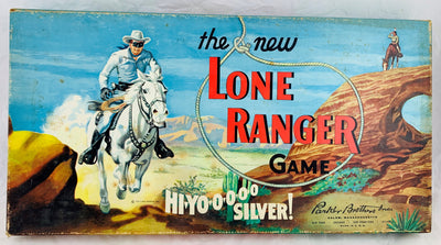 The New Lone Ranger Game - 1956 - Parker Brothers - Very Good Condition