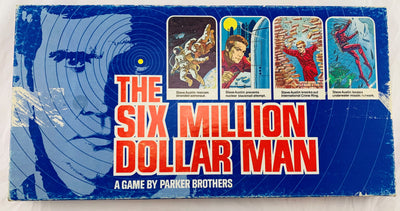 The Six Million Dollar Man Game - 1975 - Parker Brothers - New Old Stock