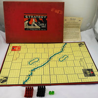 Strategy: The Game of Armies - 1938 - Corey Game Co.  - Good Condition