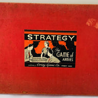 Strategy: The Game of Armies - 1938 - Corey Game Co.  - Good Condition