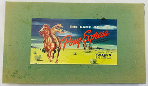 The Game of Pony Express - 1947 - Polygon - Good Condition