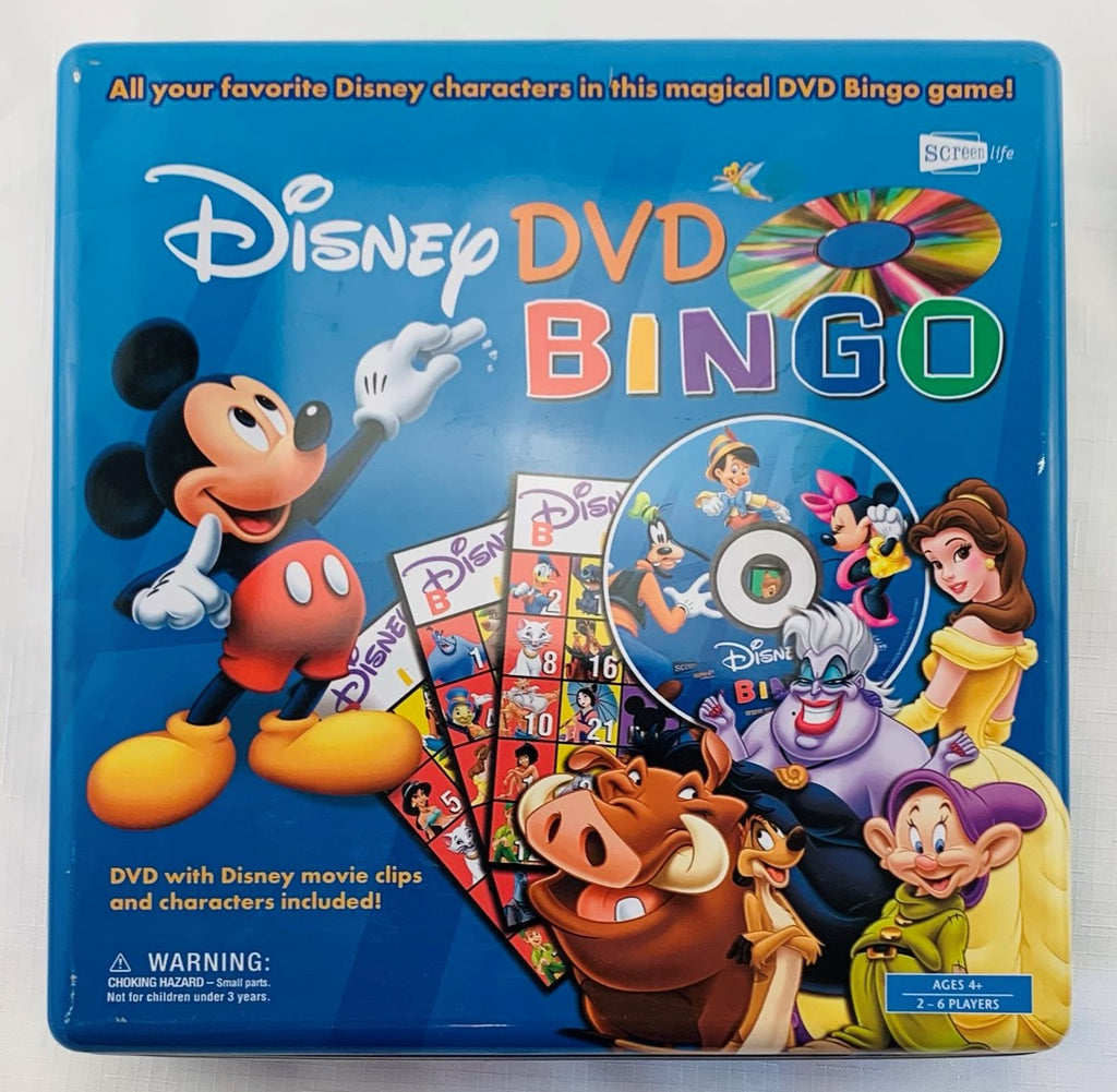 Disney DVD Bingo - 2005 - Mattel - Great Condition