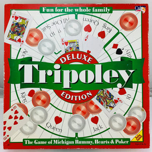 Tripoley Deluxe Game - 1998 - Cadaco - Great Condition