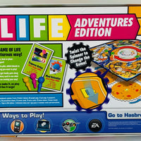 The Game of Life Adventure Edition - 2011 - Hasbro - Great Condition