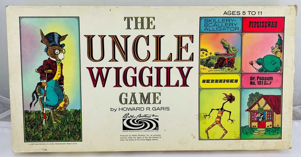 Uncle Wiggily Game - 1967 - Parker Brothers - Great Condition