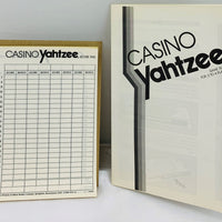 Casino Yahtzee Game - 1986 - Milton Bradley - Great Condition