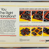 Casino Yahtzee Game - 1986 - Milton Bradley - Great Condition