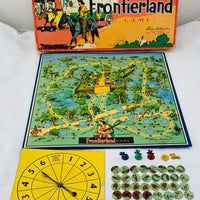 Walt Disney's Frontierland Game - 1955 - Parker Brothers - Good Condition