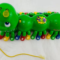 Leapfrog Caterpillar Alphabet Pal Music Sounds Green Interactive Working