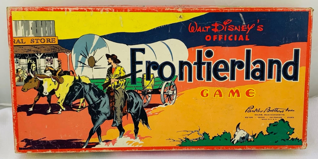 Walt Disney's Frontierland Game - 1955 - Parker Brothers - Good Condition