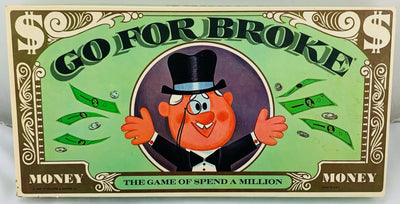 Go For Broke Game - 1965 - Selchow & Righter - Great Condition