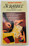 Scrabble Pocket Travel Game  - 1978 - Selchow & Righter - New Old Stock