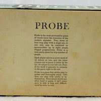Probe Game of Words - 1964 - Parker Brothers - Great Condition