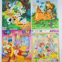 Frame Tray Puzzles - 1990's - Disney - Very Good Condition