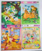 Frame Tray Puzzles - 1990's - Disney - Very Good Condition