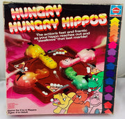 Hungry Hungry Hippos Game - 1983 - Hasbro Games - Very Good Condition