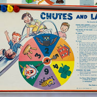 Chutes and Ladders Game - 1956 - Milton Bradley - Great Condition