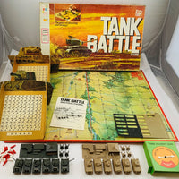 Tank Battle Game - 1975 - Milton Bradley - Very Good Condition