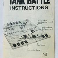 Tank Battle Game - 1975 - Milton Bradley - Very Good Condition