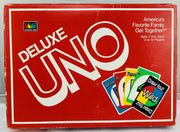 Uno Deluxe Game - 1989 - Mattel - Great Condition