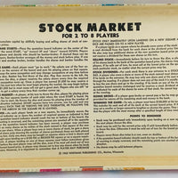 Stock Market Game - 1963 - Western Publishing Company - Great Condition