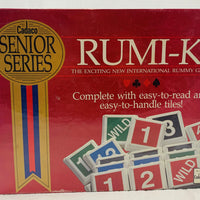 Rumi-K Game Senior Series - 1989 - Cadaco - New
