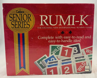 Rumi-K Game Senior Series - 1989 - Cadaco - New