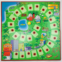 Adventures with Clifford, the Big Red Dog Game - 1992 - Harmony Toys - Good Condition
