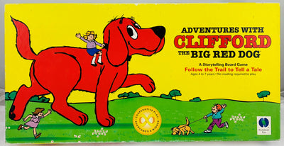Adventures with Clifford, the Big Red Dog Game - 1992 - Harmony Toys - Good Condition
