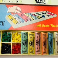 Easy Money Deluxe Edition - 1958 - Milton Bradley - Very Good Condition