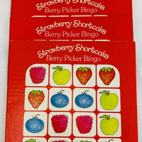Strawberry Shortcake Game Basket - 1981 - Parker Brothers - Great Condition