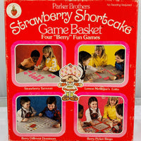 Strawberry Shortcake Game Basket - 1981 - Parker Brothers - Great Condition