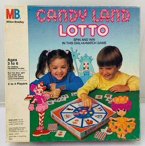 Candy Land Lotto Game - 1987 - Milton Bradley - Great Condition