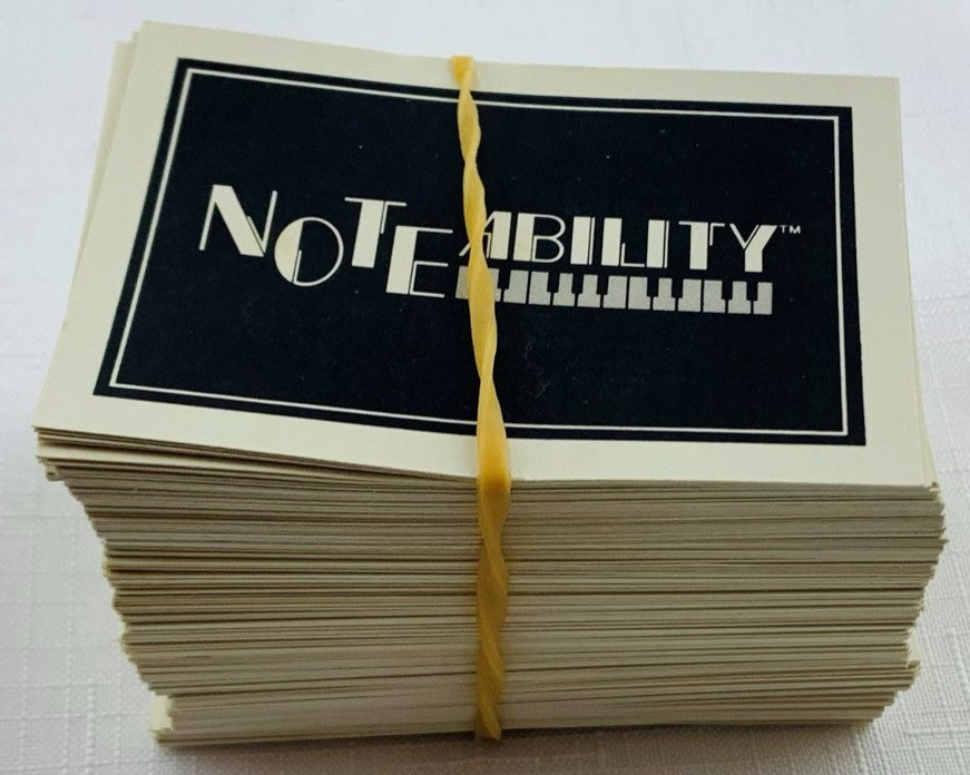 Noteability Game - 1990 - Tiger Games - Great Condition | Mandi's Attic ...
