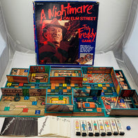A Nightmare on Elm Street Freddy Game - 1989 - Cardinal - Very Good Condition