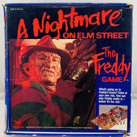 A Nightmare on Elm Street Freddy Game - 1989 - Cardinal - Very Good Condition