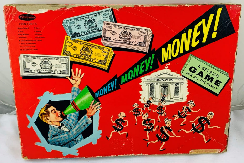 Money! Money! Money! Game - 1957 - Whitman - Good Condition