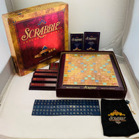 Scrabble Deluxe Collectors Edition 50th Anniversary - 1998 - Milton Bradley - Great Condition