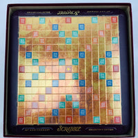 Scrabble Deluxe Collectors Edition 50th Anniversary - 1998 - Milton Bradley - Great Condition