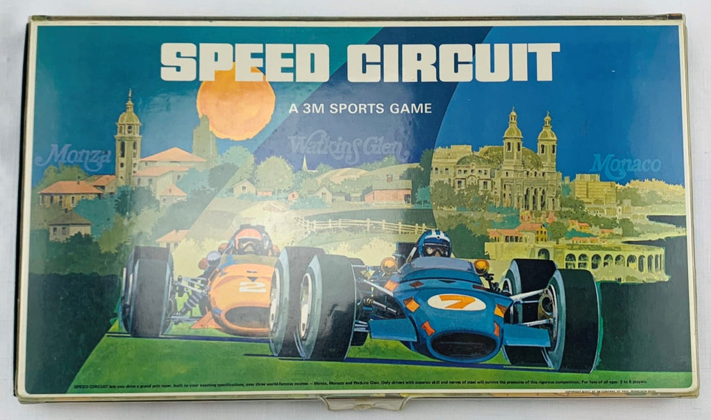 Speed Circuit Game - 1971  - 3M - Great Condition