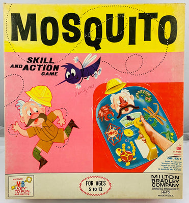 Mosquito Game - 1966 - Milton Bradley - Great Condition
