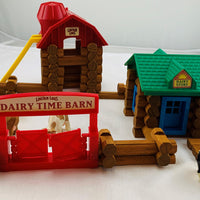 Diary Time Farm Lincoln Logs - Complete - Great Condition