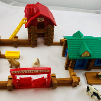 Diary Time Farm Lincoln Logs - Complete - Great Condition