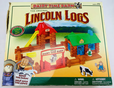 Diary Time Farm Lincoln Logs - Complete - Great Condition