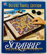 Deluxe Travel Scrabble Game - 1999 - Milton Bradley - Great Condition