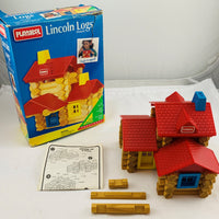 Lincoln Logs House Set 985 - Playskool - Complete - Great Condition