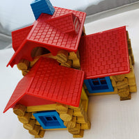 Lincoln Logs House Set 985 - Playskool - Complete - Great Condition