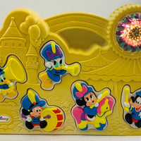 Mickey Mouse Music 'N Lights Parade Busy Box Crib Toy - 1992 - Mattel - Great Condition